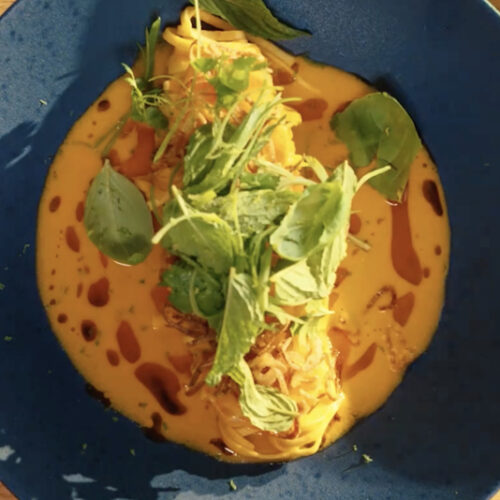 Prawn Charged Pasta